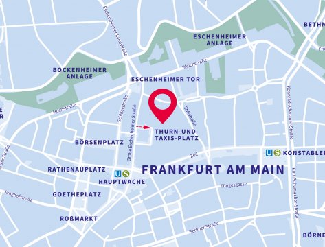 Map - AXA IM - Frankfurt Office
